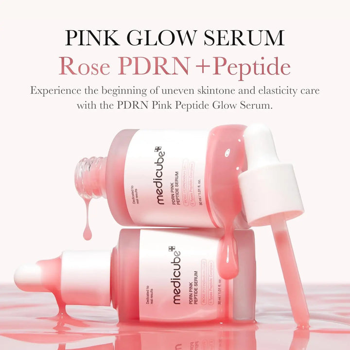 Vegan Pink Essence – Moisturizing & Firming Face Serum (30ml)