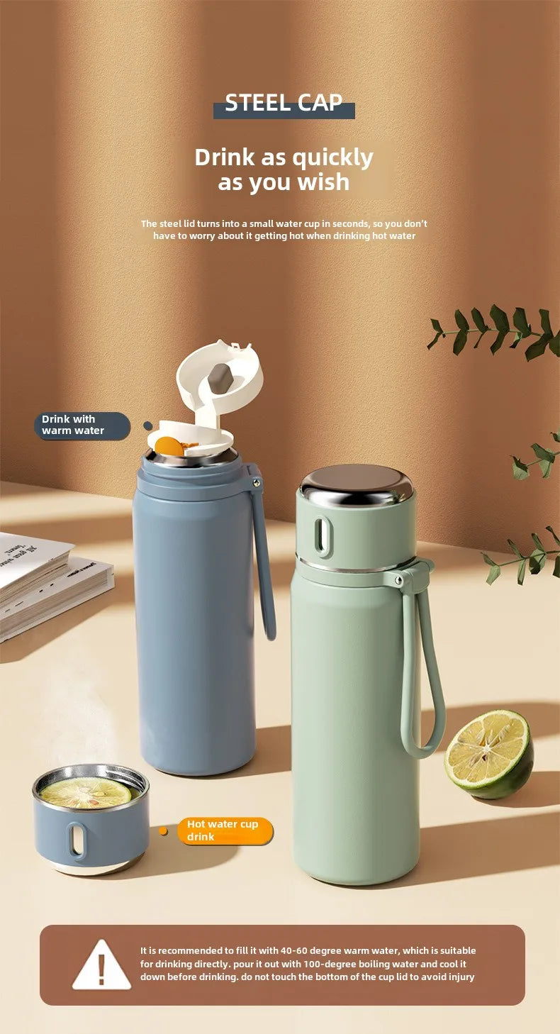 316 Stainless Steel Thermos Cup for Girls – Kids School Water Bottle