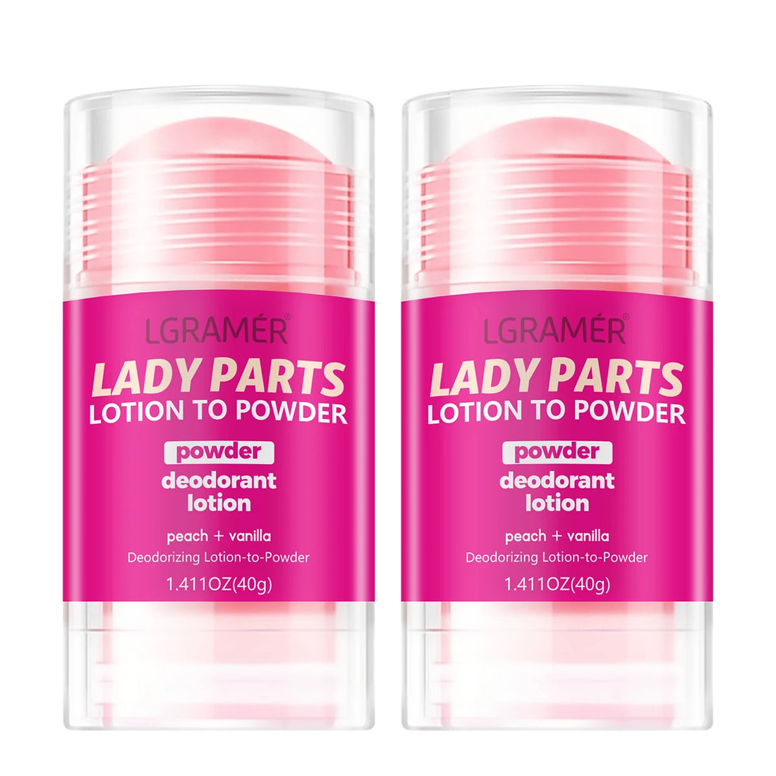 Peach Vanilla Deodorant Lotion – Long-Lasting Fruity Fragrance