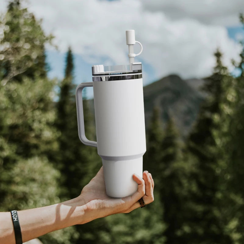 Reusable Silicone Straw Cap for Stanley Cups – Leak-Proof
