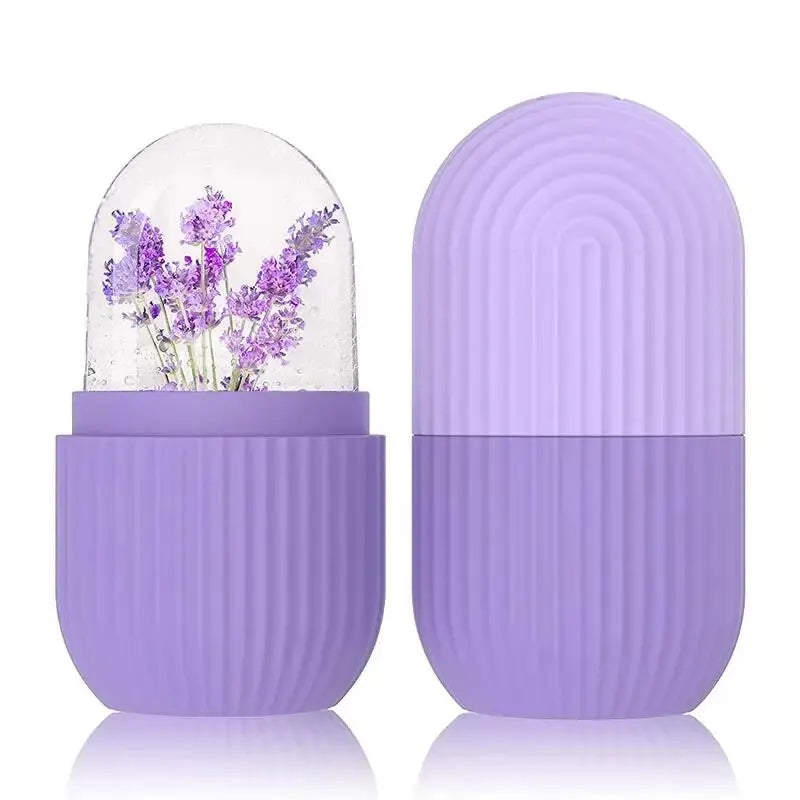 Silicone Ice Ball Face Massager – Lifting & Acne-Reducing Skincare Tool