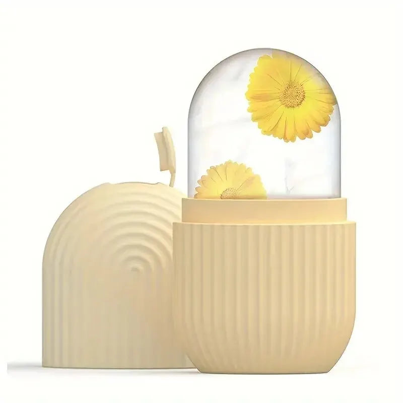 Silicone Ice Ball Face Massager – Lifting & Acne-Reducing Skincare Tool
