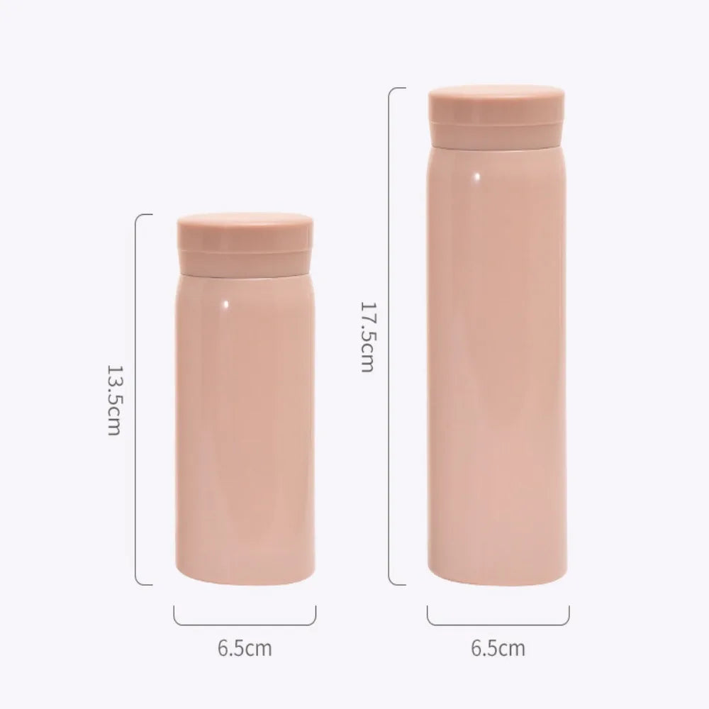 Simple 304 Stainless Steel Mini Thermos Bottle – Leak-Proof Insulated Coffee Mug (200ml/280ml)