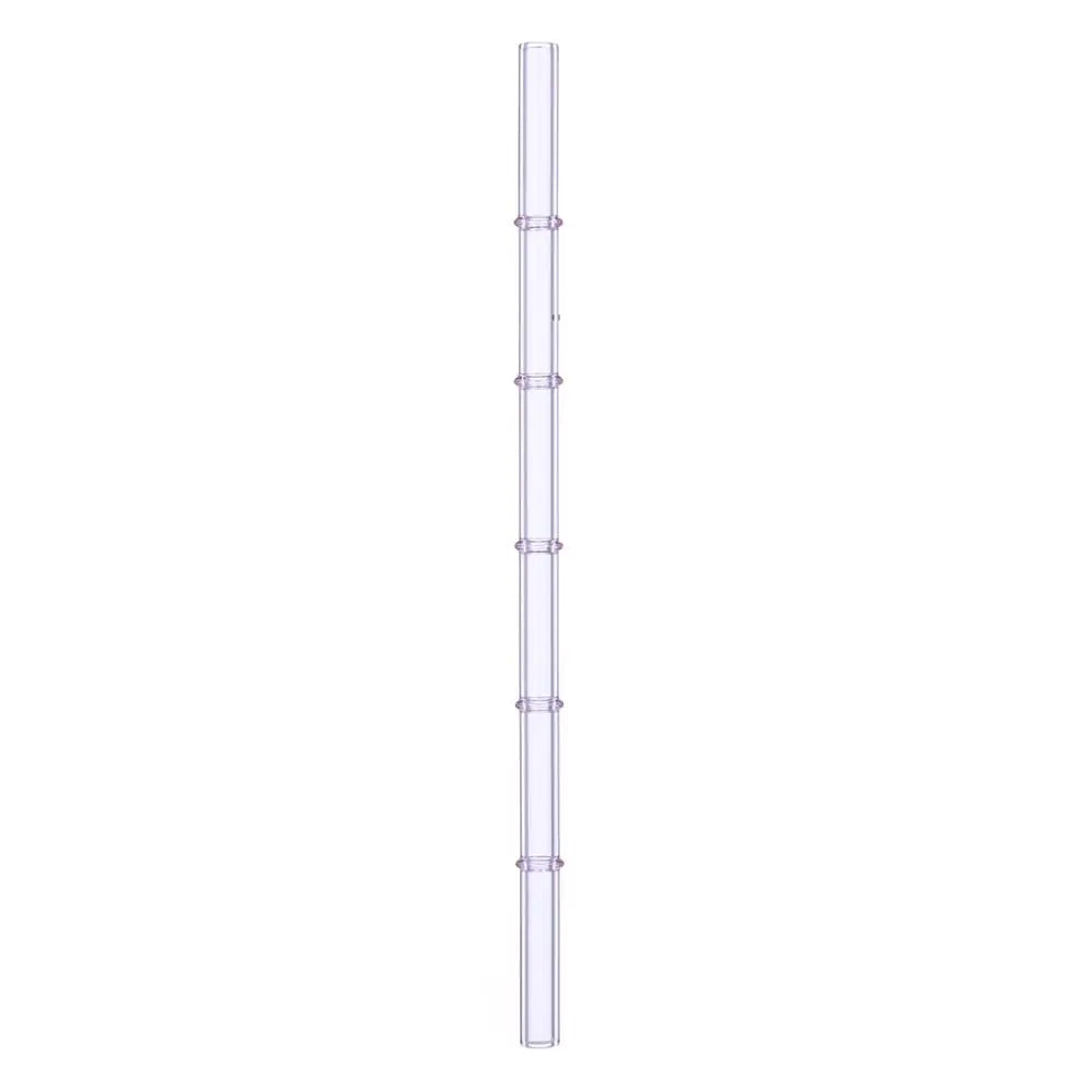 Reusable Glass Straws – Clear Drinking Straws for Juice, Milk, and More