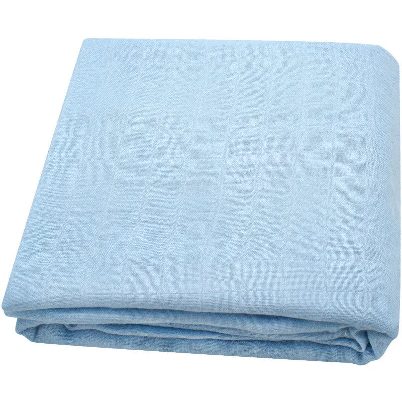 Bamboo Muslin Baby Swaddle Blanket – 120x120cm