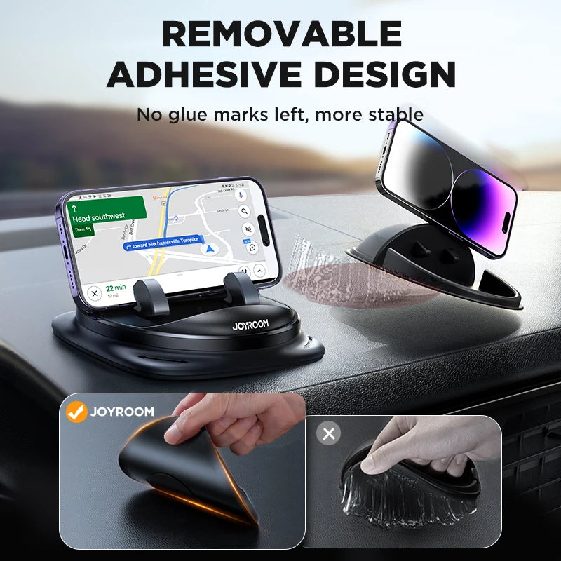 Joyroom Dashboard Phone Holder – Universal Anti-Slip Silicone Mount for Car Dash