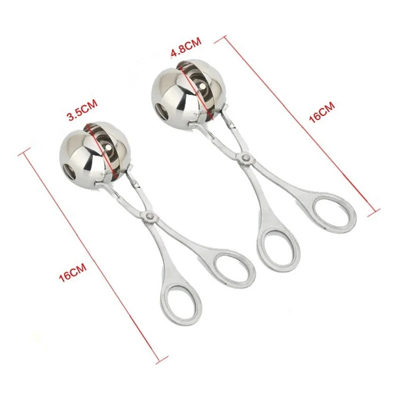 Meatball Maker Clip – Stainless Steel Mold for Fish Balls & Rice Balls