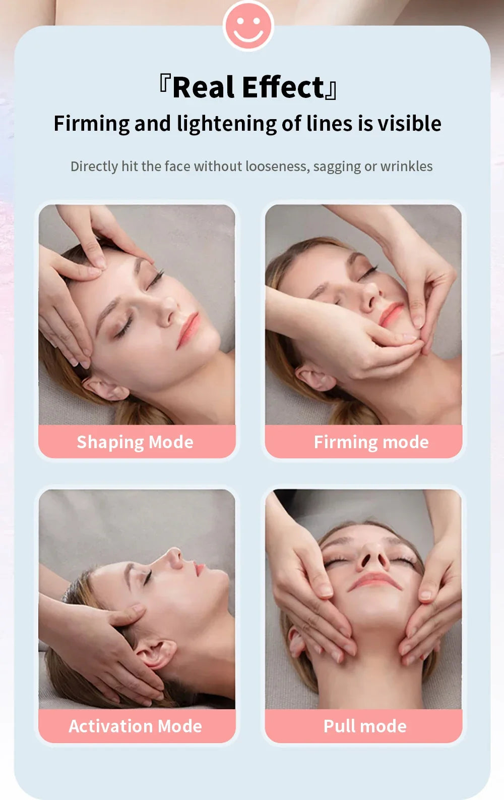 Mini Microcurrent Face Lifting Device – EMS Firming & Contouring Tool