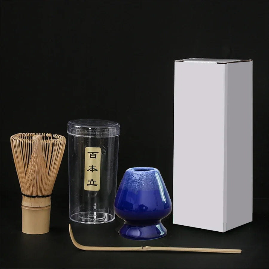 3PCS Japanese Matcha Set – Bamboo Buddha Tea Spoon & Tea Stirring Tools for Tea Preparation