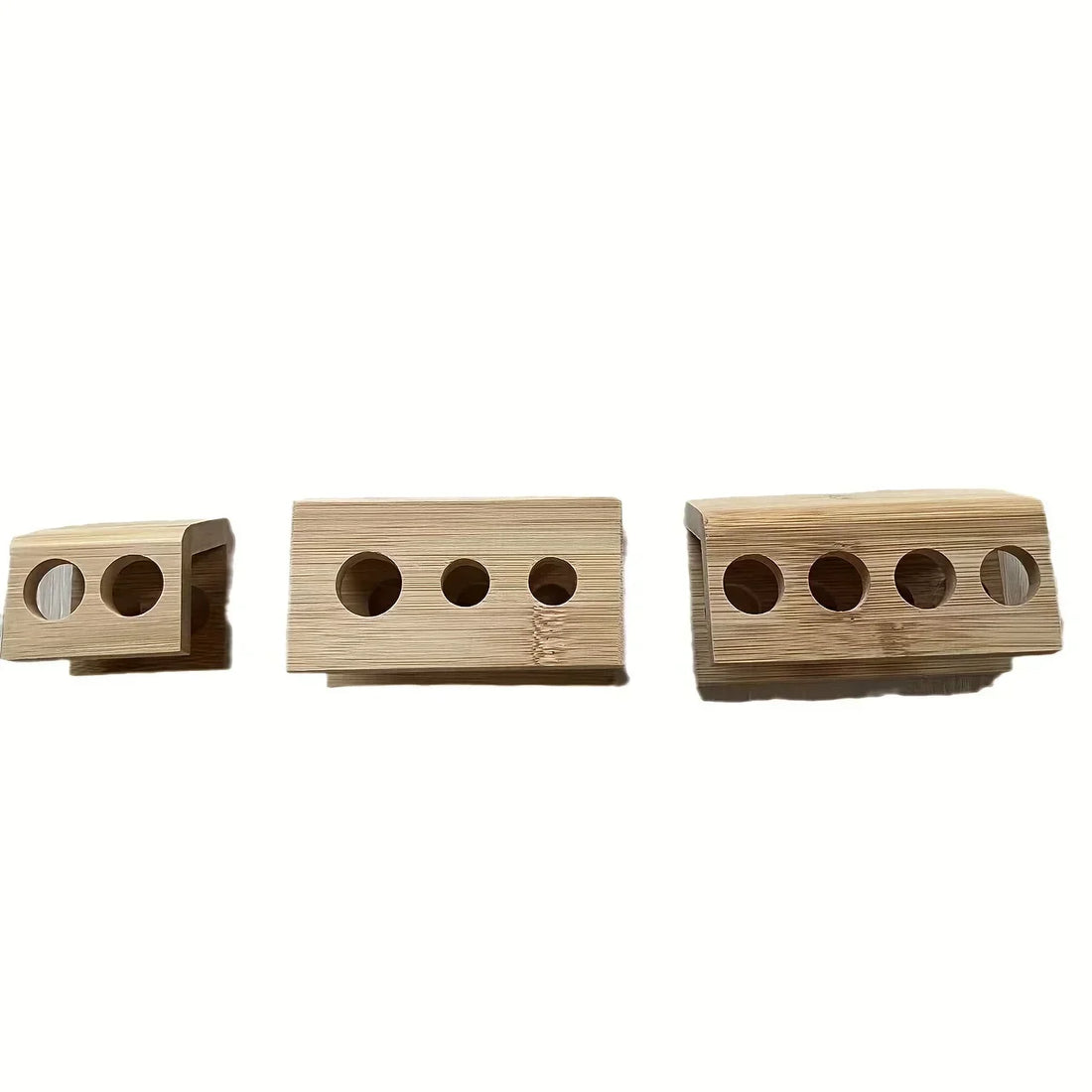 Bamboo Toothbrush Head Holder – 2/3/4 Slots