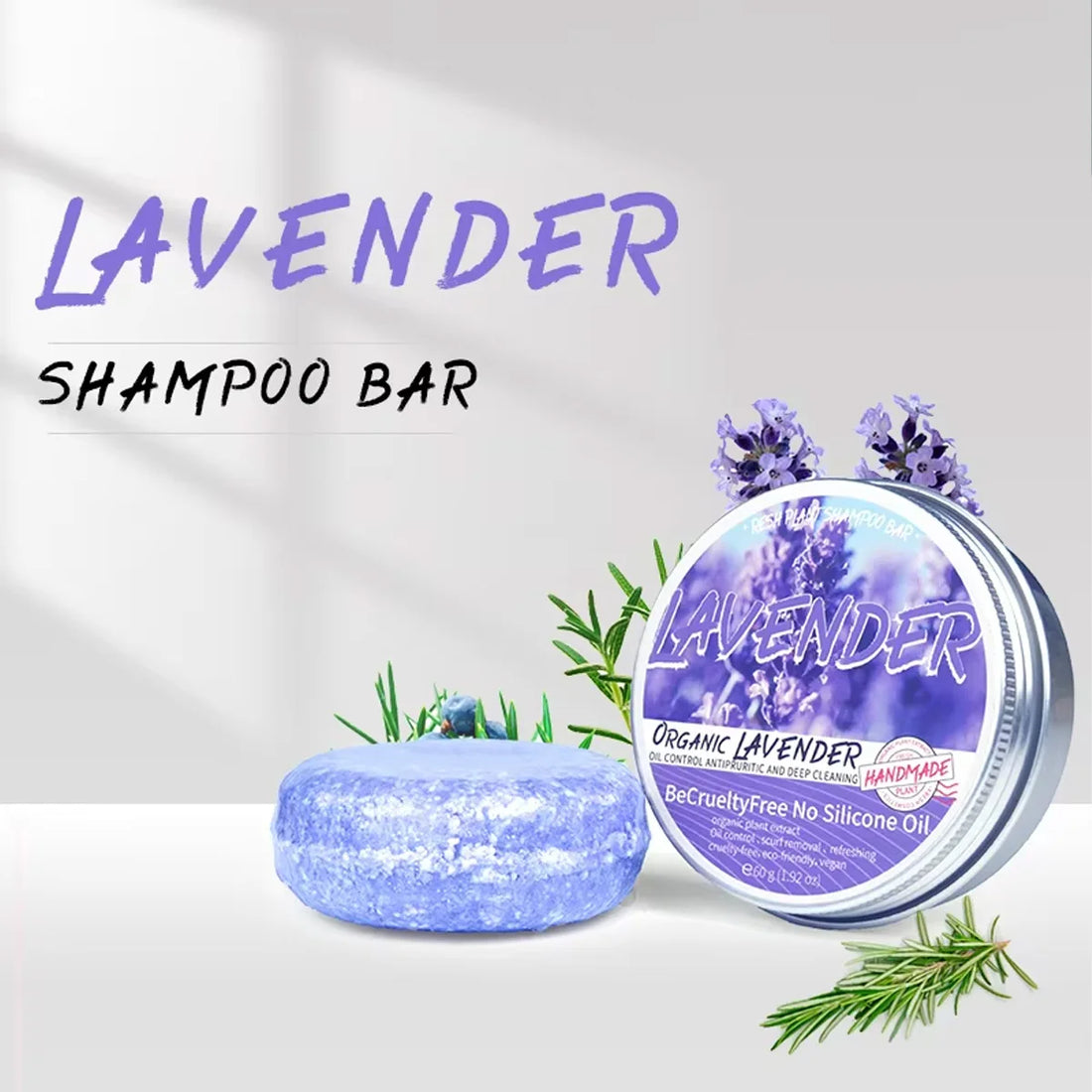 Lavender Shampoo – Refreshing, Oil-Control & Silicone-Free