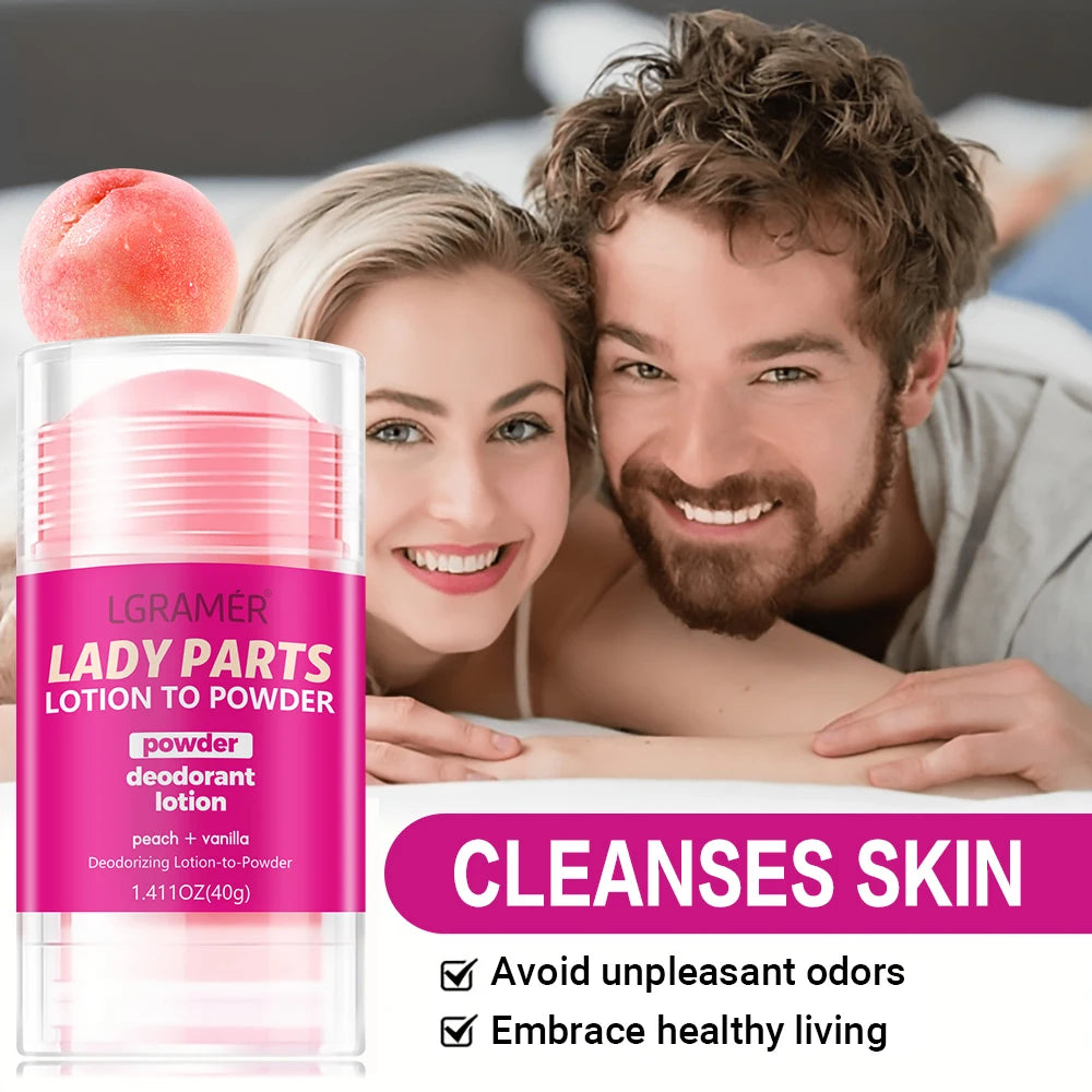 Peach Vanilla Deodorant Lotion – Long-Lasting Fruity Fragrance