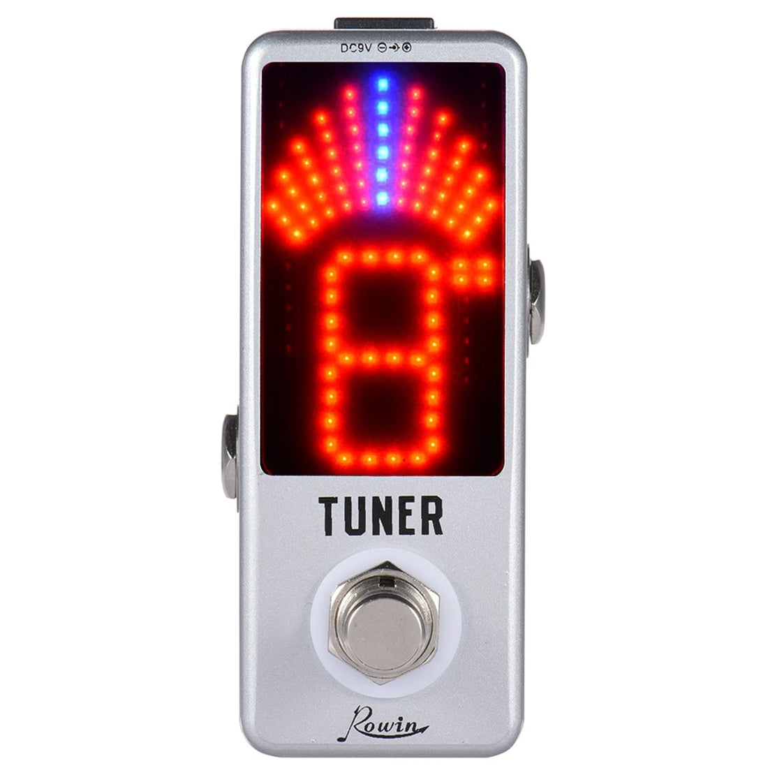 Rowin LT-910 Guitar Tuner Pedal – High Precision Chromatic Tuner for Electric Guitars