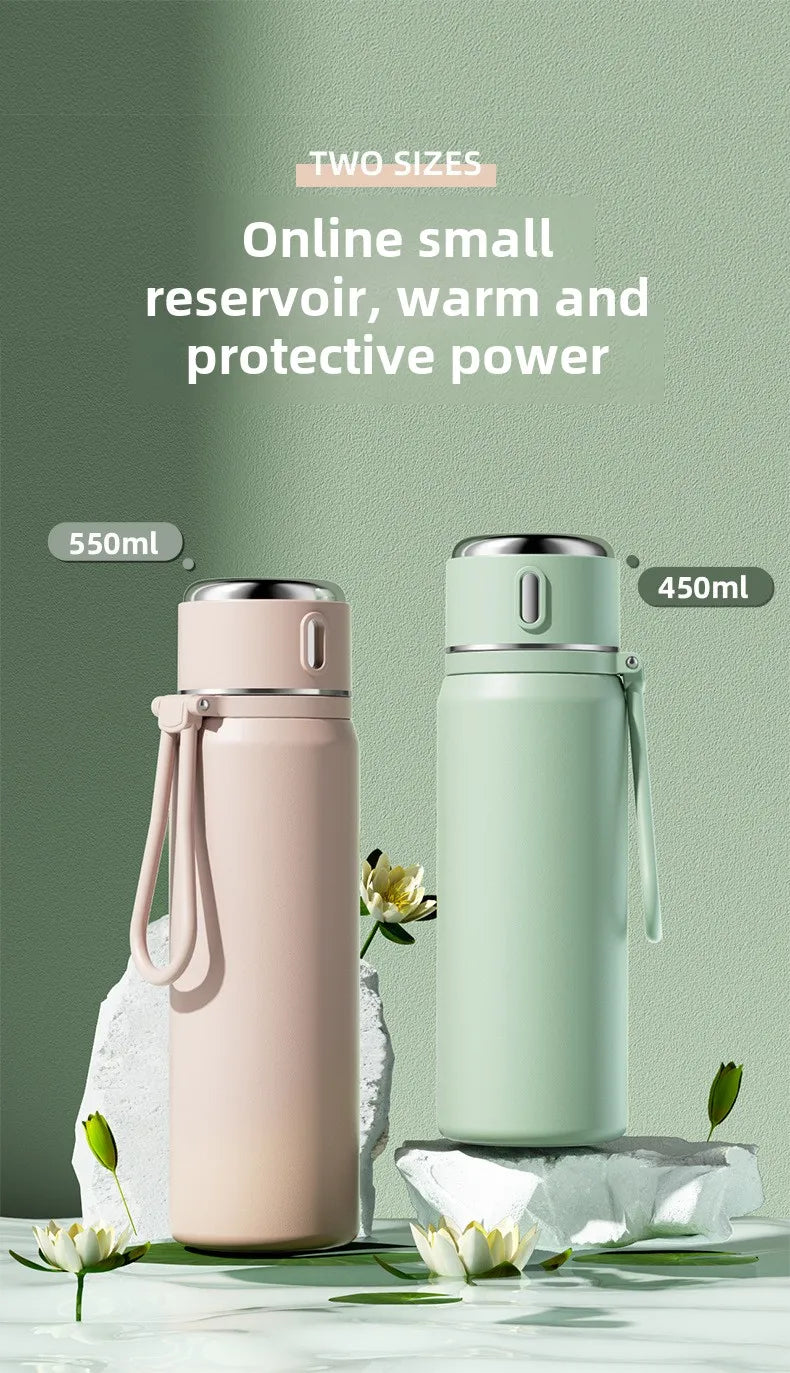 316 Stainless Steel Thermos Cup for Girls – Kids School Water Bottle