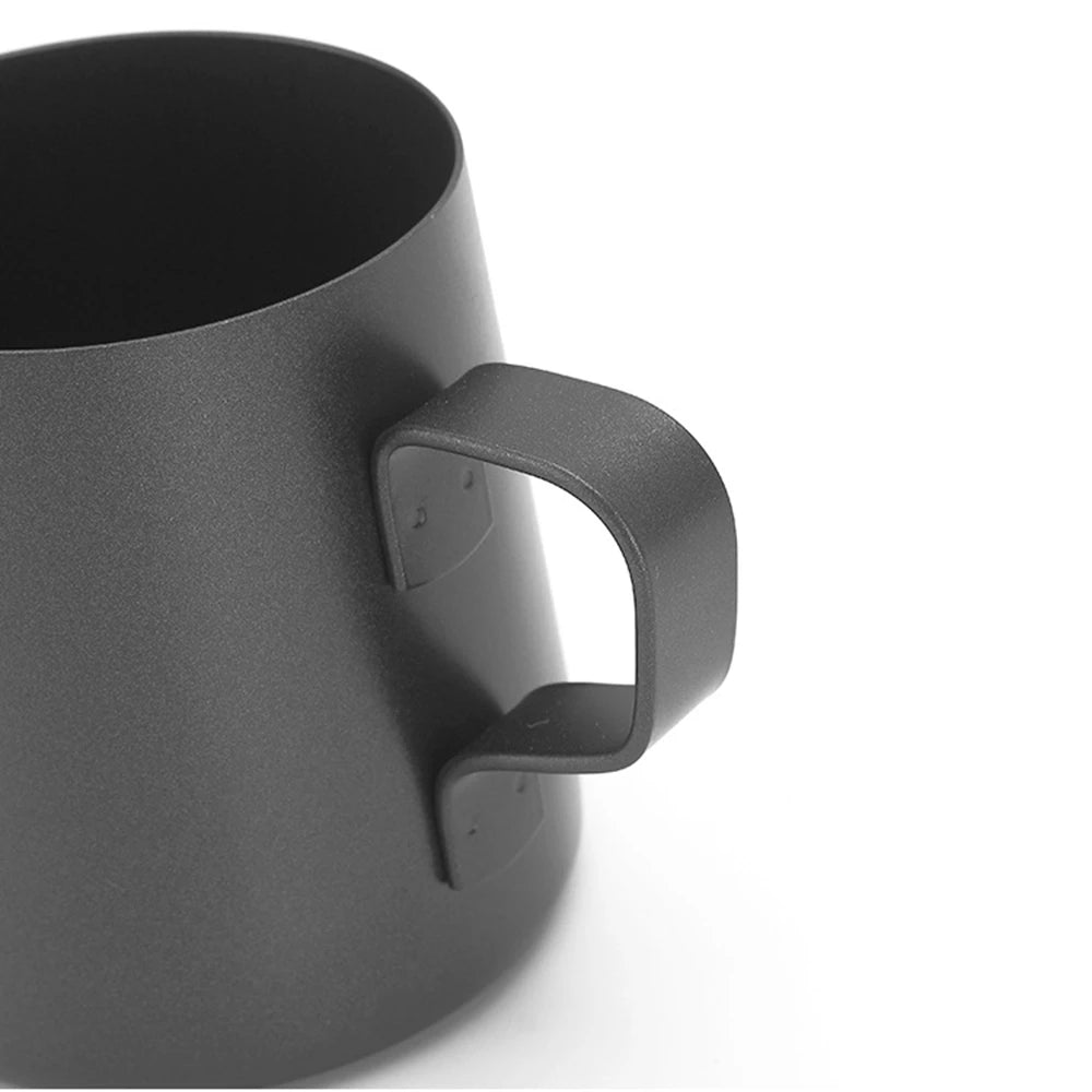 Long Narrow Spout Coffee Pot – 8.5oz/12oz Small Fine Stainless Steel Pour Over Drip Coffee Pot, Gooseneck Tea Kettle (Black)
