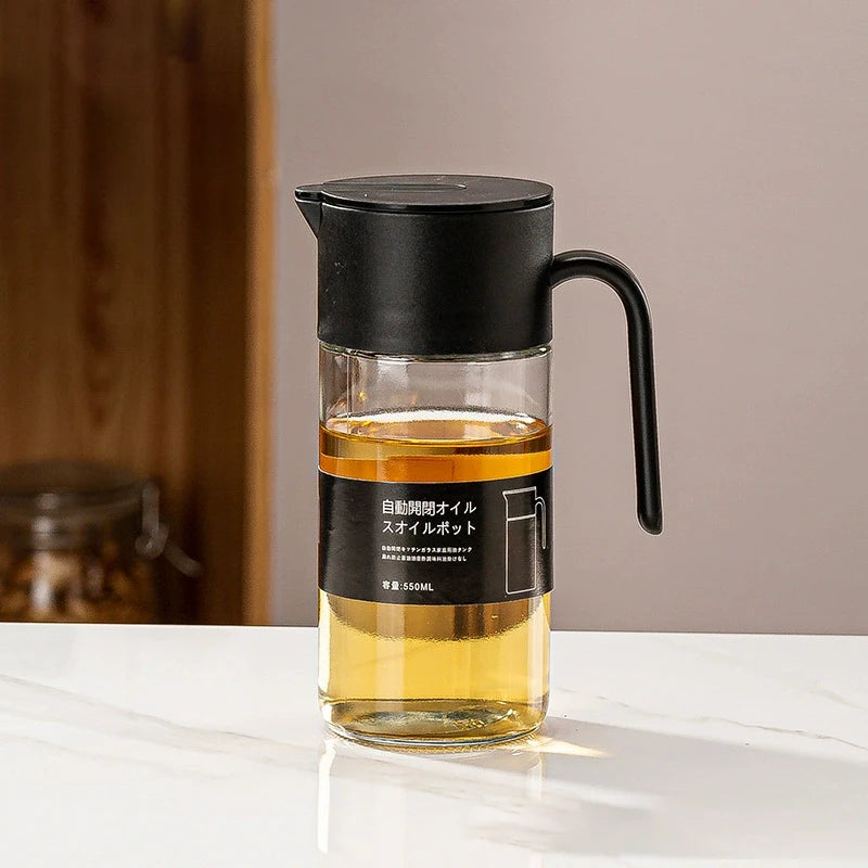 250ml Oil Spray Bottle – Borosilicate Glass Olive Oil Mister for Cooking, Air Fryer, and Salad
