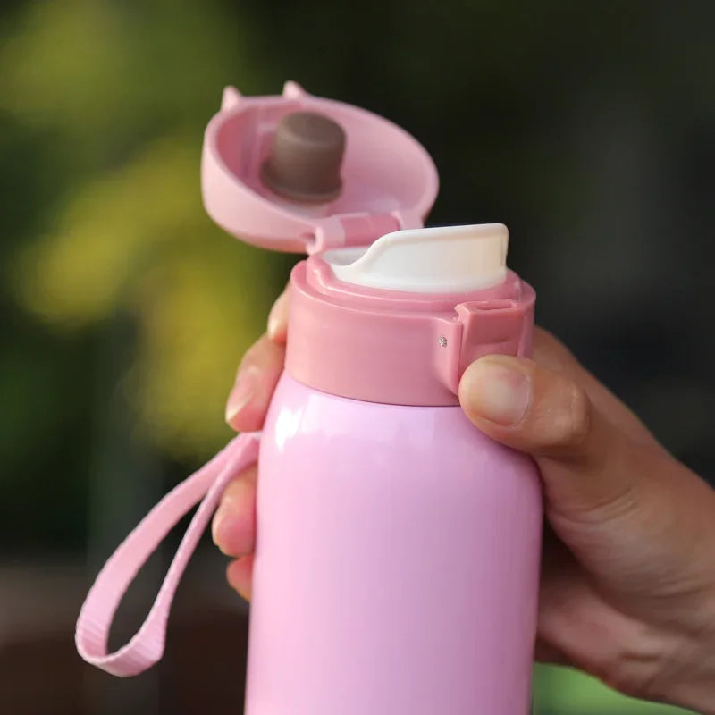 Mini Stainless Steel Thermos Cup – 200ml/360ml Pocket Vacuum Flask for Hot & Cold Drinks