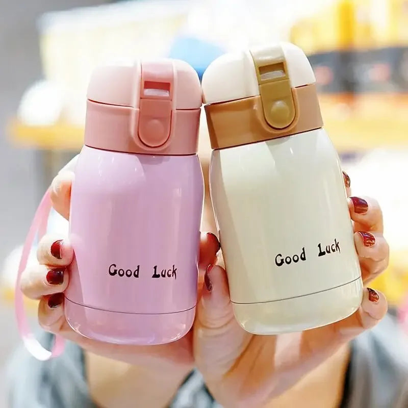 Mini Stainless Steel Thermos Cup – 200ml/360ml Pocket Vacuum Flask for Hot & Cold Drinks