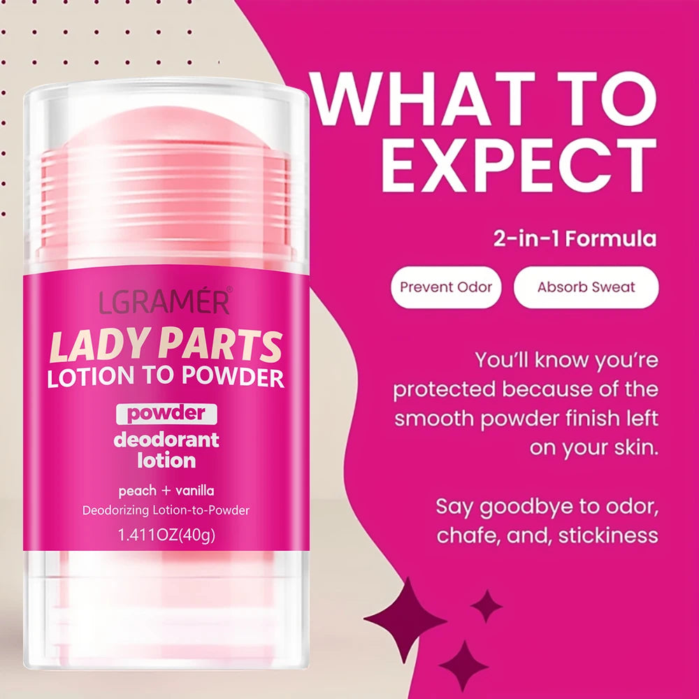 Peach Vanilla Deodorant Lotion – Long-Lasting Fruity Fragrance