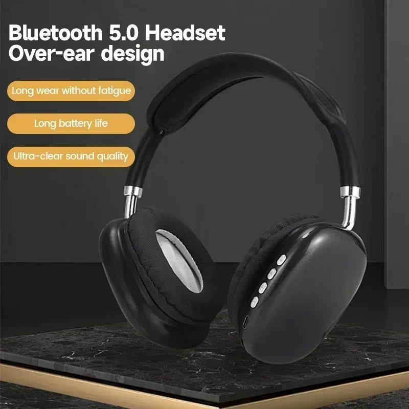 Wireless Bluetooth 5.1 Gaming Headset – HiFi Sound with Mic for Android & iOS