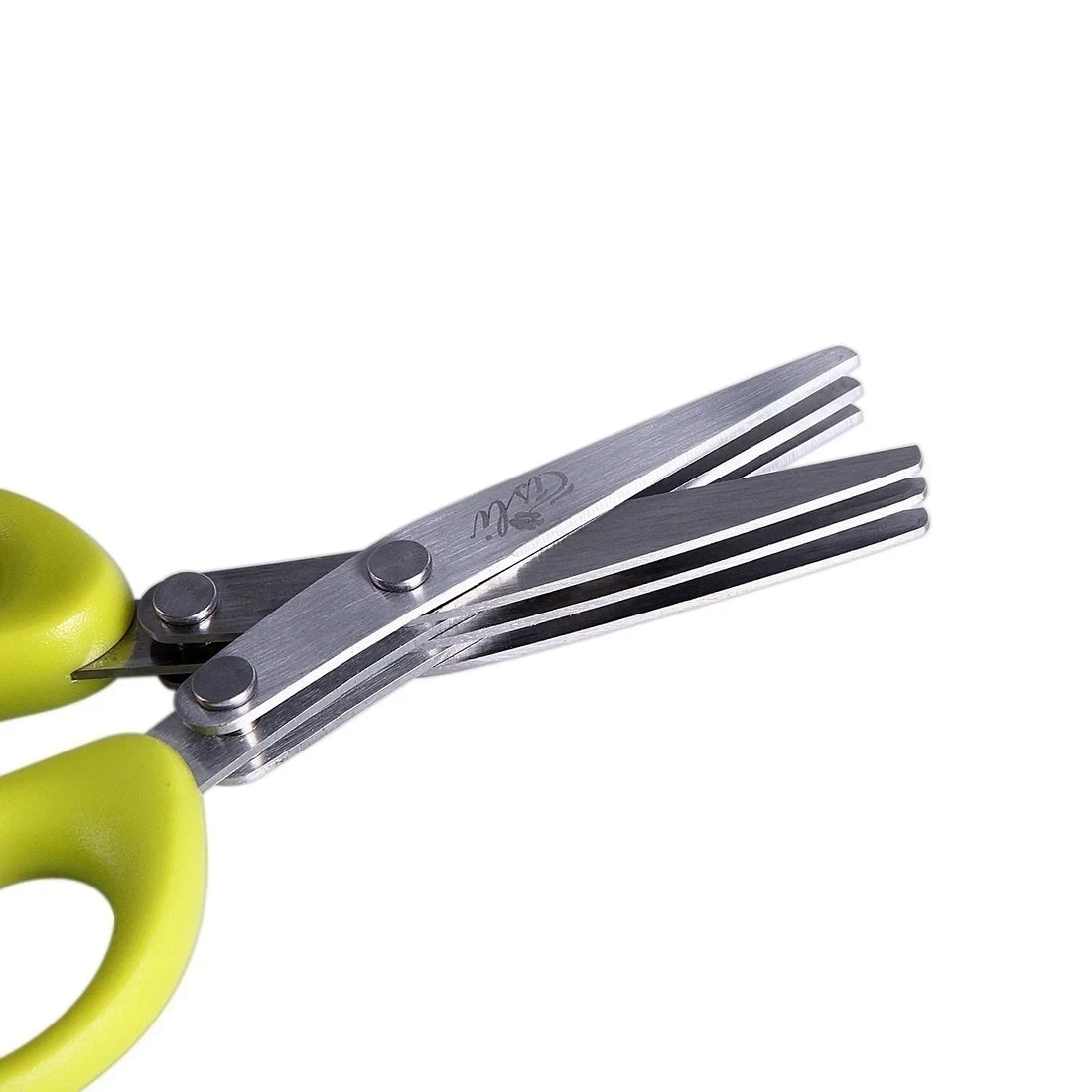 Multi-Functional Stainless Steel 3/5-Layer Kitchen Scissors – Pepper, Scallion, Laver Cutting & Chopping Cooking Tool