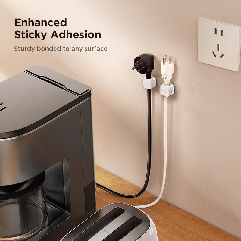 Joyroom Magnetic Cable Clips – 3/6 Pcs Adhesive Cord Organizer for Desk & Home Office