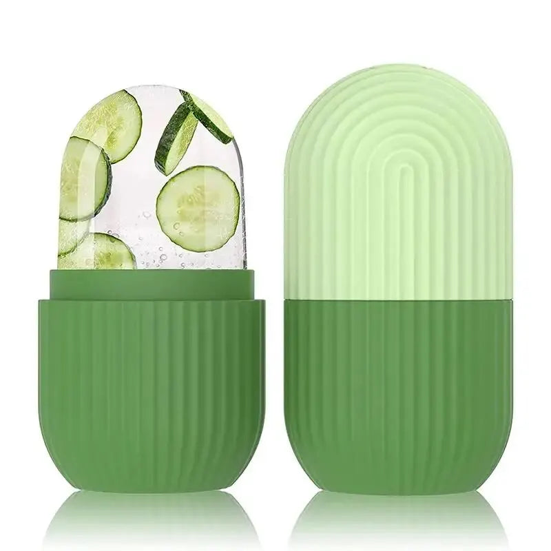 Silicone Ice Ball Face Massager – Lifting & Acne-Reducing Skincare Tool