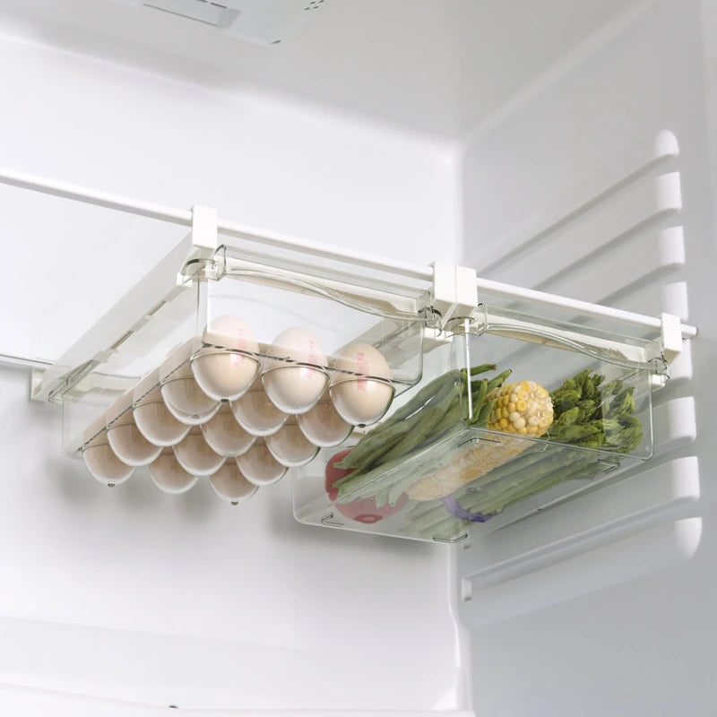 Drawer-Style Refrigerator Egg Storage Box