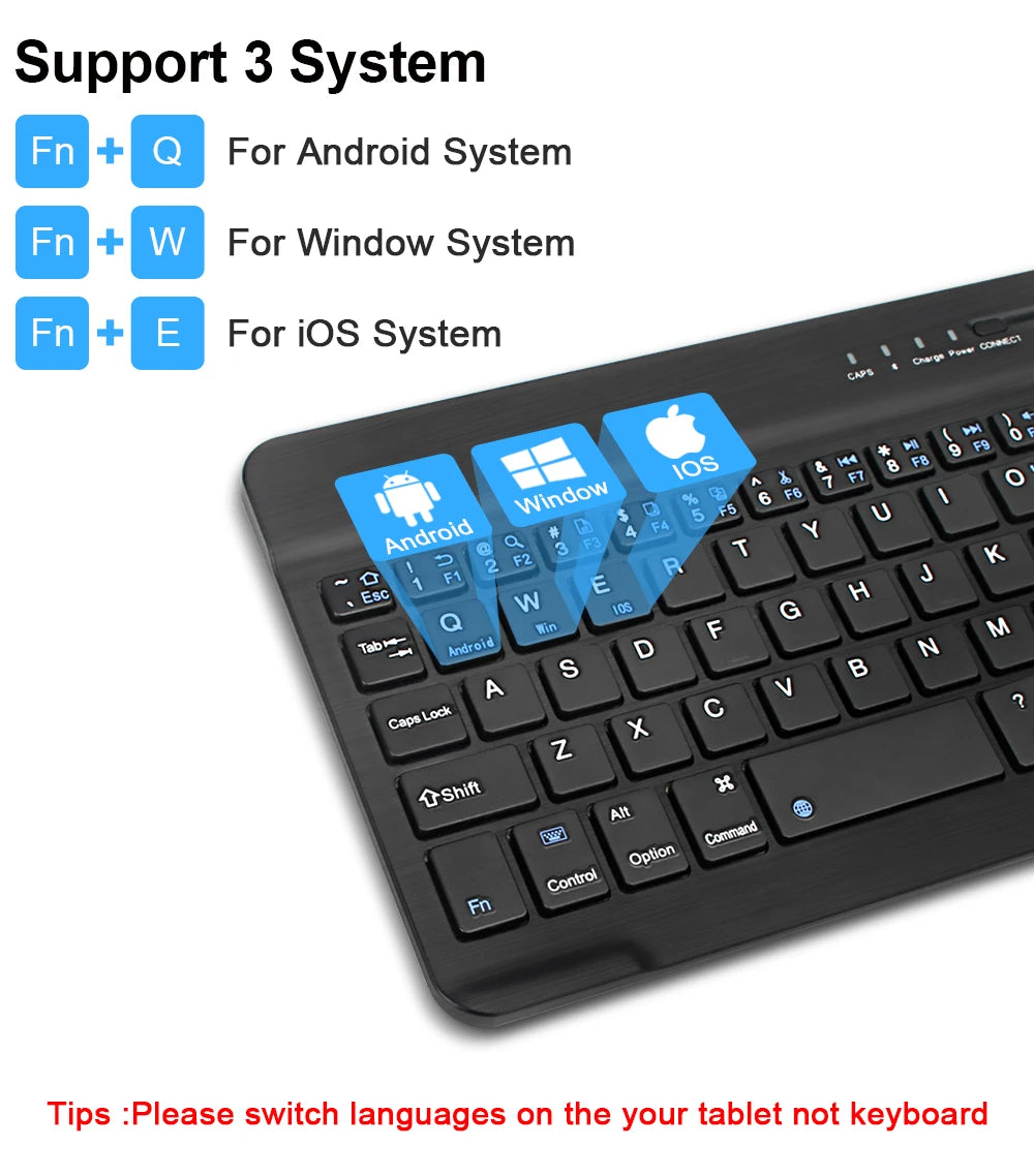 Universal Bluetooth Keyboard & Mouse Set