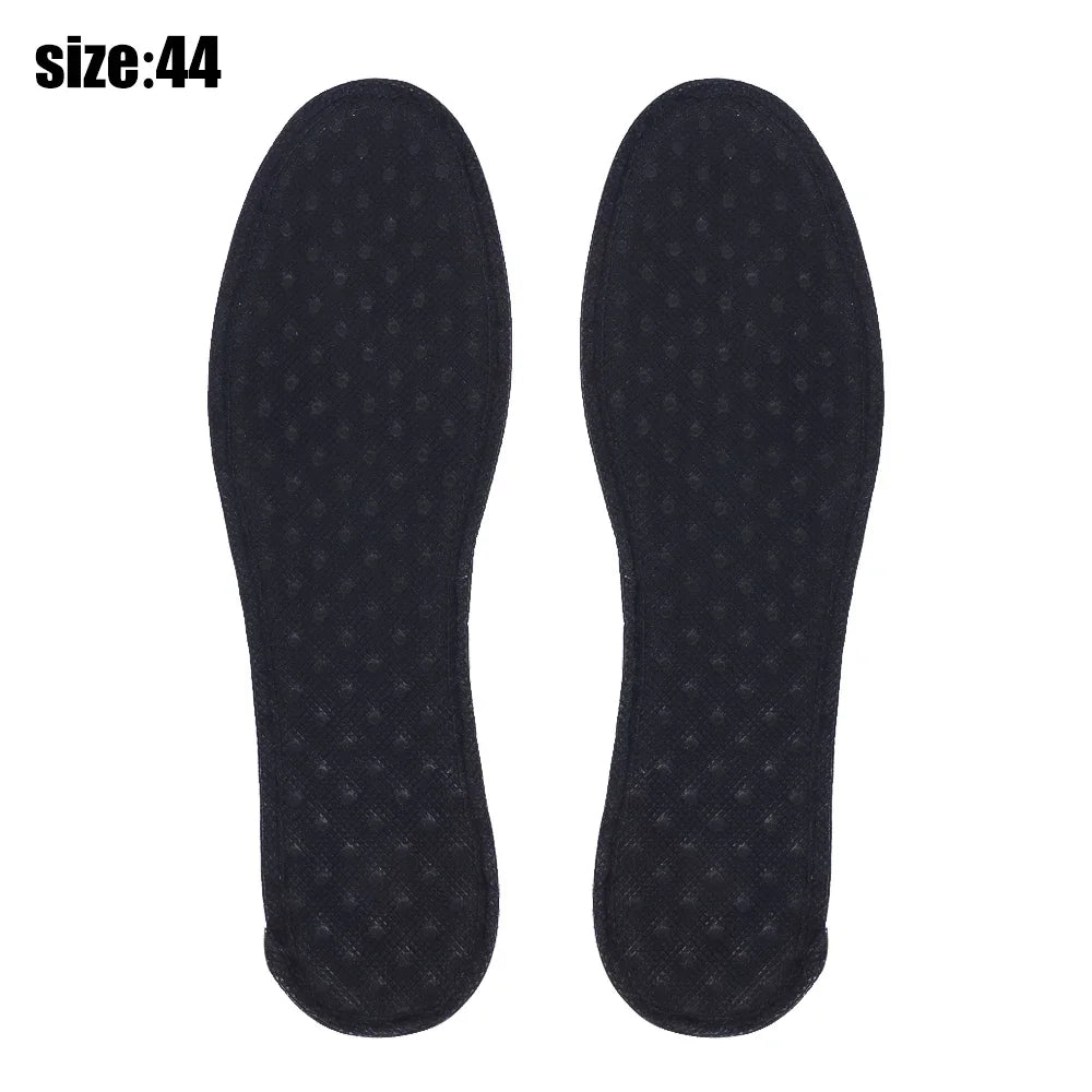 2–6pcs Bamboo Deodorant Insoles – Breathable, Sweat-Absorbing Shoe Inserts for Men & Women