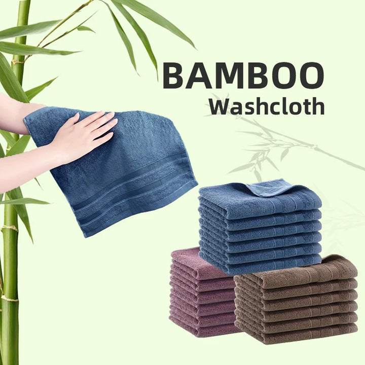 Bamboo Washcloth – 13x13" Soft & Sustainable