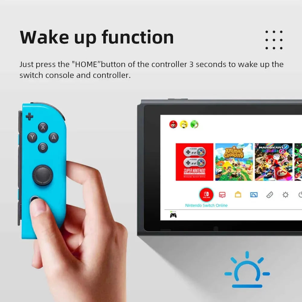 Wireless Joypad Controller – Bluetooth Gamepad for Switch/iOS/Android/PC