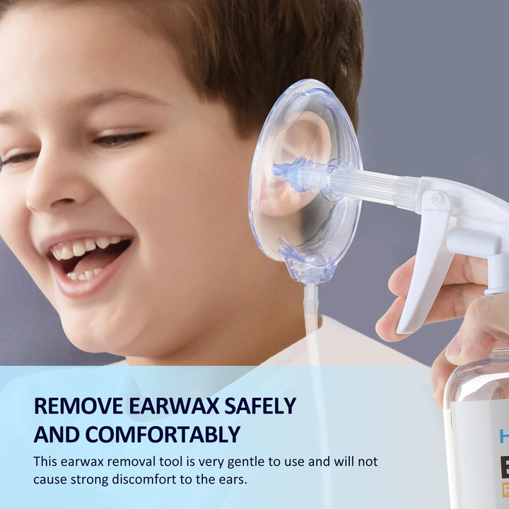 500ml Ear Cleaner Kit – Ear Wax Removal Irrigation Bottle Set