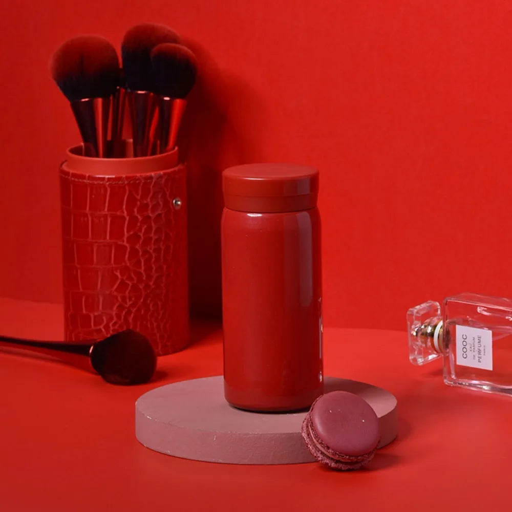 Simple 304 Stainless Steel Mini Thermos Bottle – Leak-Proof Insulated Coffee Mug (200ml/280ml)