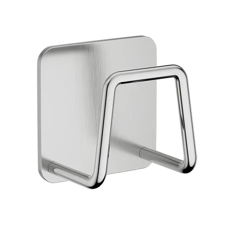 Stainless Steel Kitchen Sponge & Lid Rack – Multifunctional Drainage & Storage Organizer