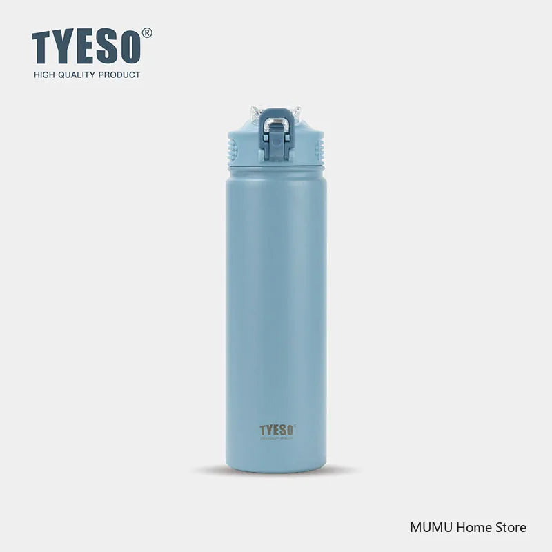 TYESO Stainless Steel Vacuum Bottle – 600/750ml