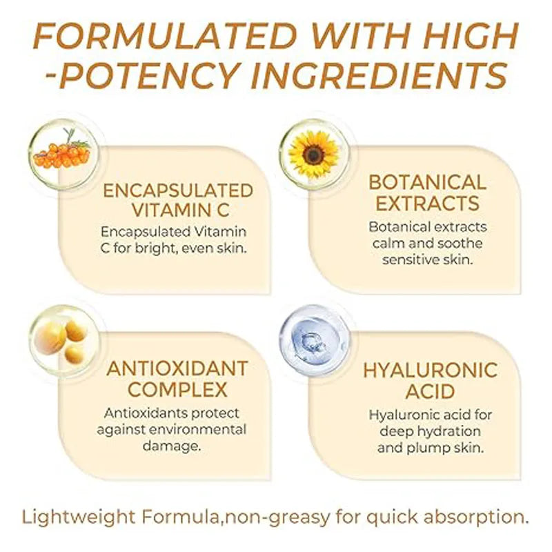 Vitamin C Golden Capsule Moisturizer – Hydrating & Antioxidant Daily Care