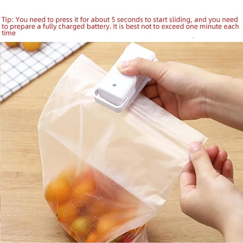 Mini Heat Bag Sealing Machine – Portable Food Bag Sealer for Thermal Plastic Closure