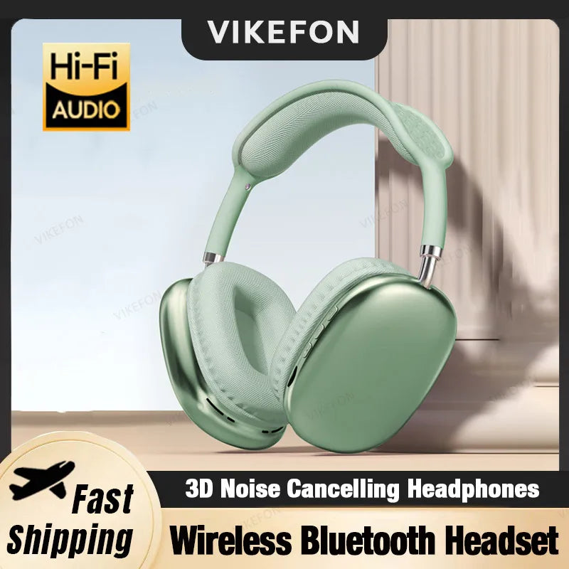 Wireless Bluetooth 5.1 Gaming Headset – HiFi Sound with Mic for Android & iOS