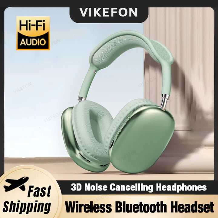 Wireless Bluetooth 5.1 Gaming Headset – HiFi Sound with Mic for Android & iOS