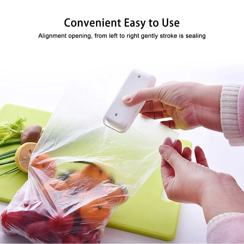 Mini Heat Bag Sealing Machine – Portable Food Bag Sealer for Thermal Plastic Closure