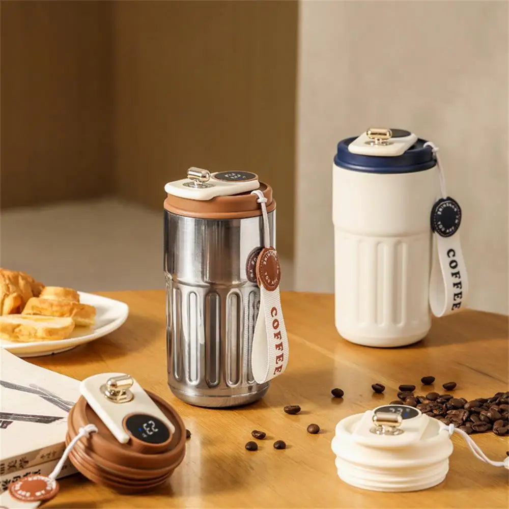Smart Temperature Display Insulated Coffee Cup