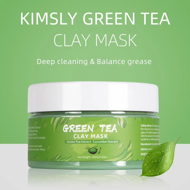 Clay Mud Face Mask Set – Turmeric, Green Tea, Rose & Avocado