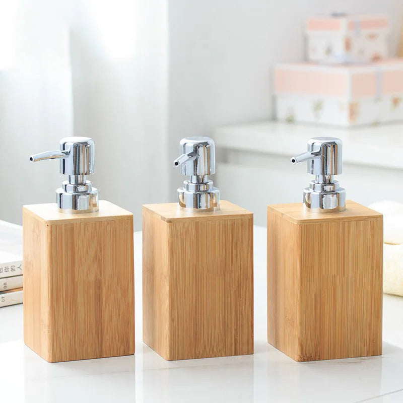 Bamboo Liquid Soap Dispenser – 280mL