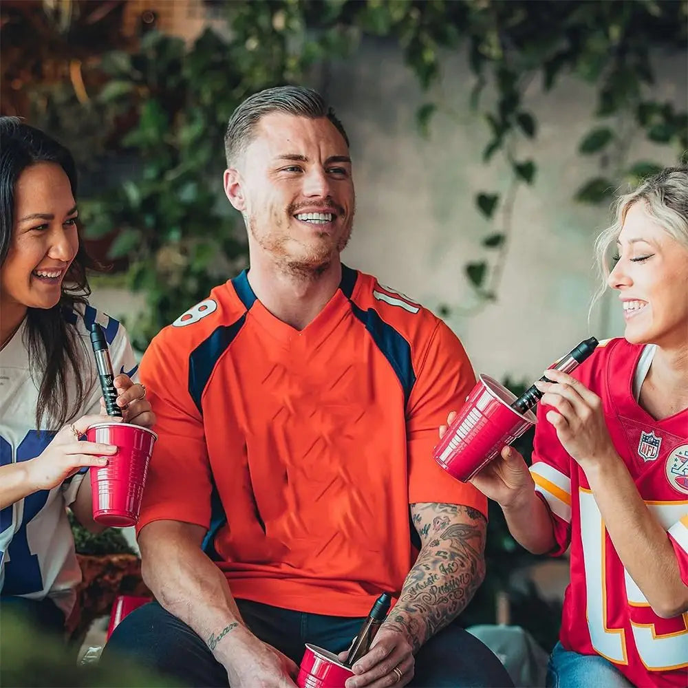 Shot Straw – Transparent Reusable Glass Drinking Straws for Tumblers and Bottles
