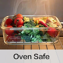 [10-Pack] Glass Meal Prep Containers with Lids – MCIRCO Food Storage Containers with Snap Locking Lids, Airtight Lunch Containers