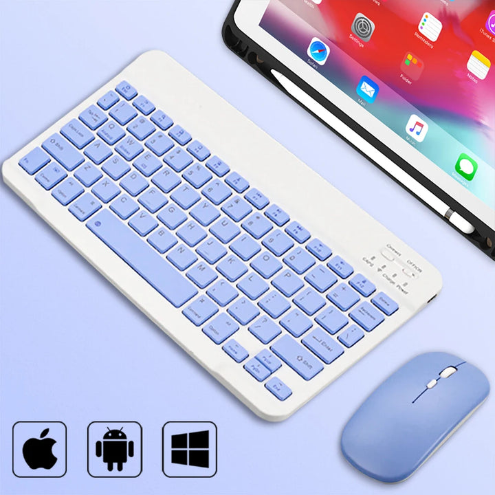 Universal Bluetooth Keyboard & Mouse Set