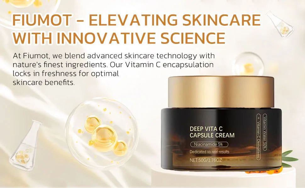 Vitamin C Golden Capsule Moisturizer – Hydrating & Antioxidant Daily Care