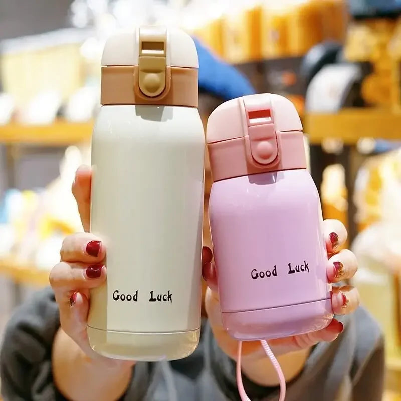 Mini Stainless Steel Thermos Cup – 200ml/360ml Pocket Vacuum Flask for Hot & Cold Drinks