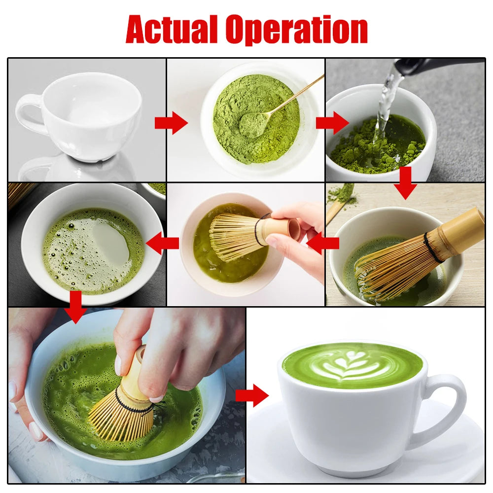 Bamboo Matcha Whisk (Chasen) – Traditional Japanese Tea Ceremony Tool for Matcha Green Tea
